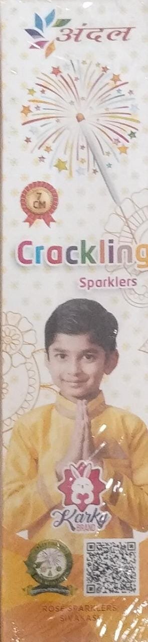 inba Crackers 7 Cm Crackling Sparklers(10pcs)